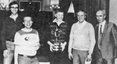Gold Cup Winners 1982 (Left to right) George Cuthbertson, Barnet Shenkin, Gerald Haase, Victor Goldberg, Willie Coyle